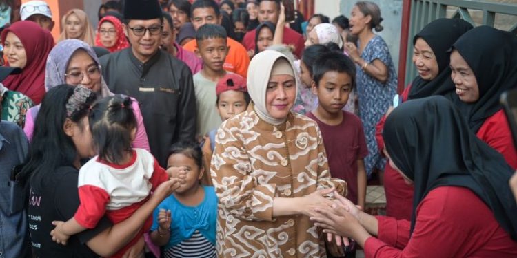 Ketua TP PKK Makassar Apresiasi Lorong Wisata Garbsen di Kampung Buyang