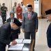 Pj. Wali Kota Cimahi Lantik Budi Raharja Menjadi Pj. Sekda Kota Cimahi
