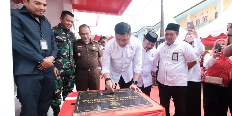 Kapolri Laksanakan Peletakan Batu Pertama Pembangunan Gedung Pusdiklat SPSI di Kawasan Jatiluhur Kab. Purwakarta