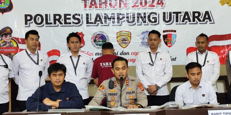 Korupsi Dana BOS, Polres Lampung Utara Tetapkan Mantan Kepala Sekolah SMP 3 Bunga Mayang Jadi Tersangka