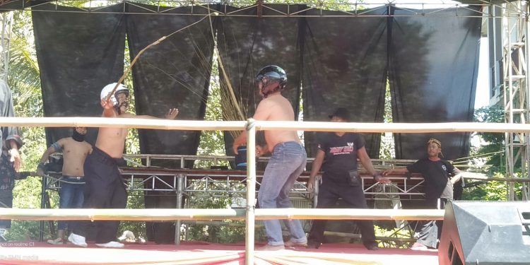 Peringati HUT RI Ke 79 Serta Lestarikan Budaya, Desa Ngadirejo Adakan Kesenian Tiban