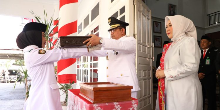 Wujud Penghormatan Kepada Para Pahlawan, Pj. Bupati Bantaeng Bersama Forkopimda Renungan Suci di TMP