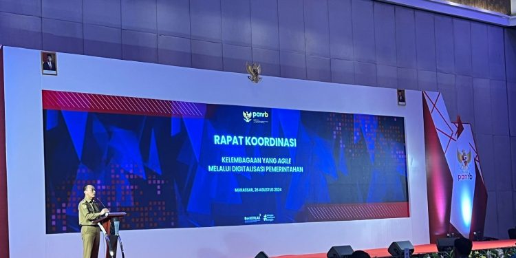 Pj. Bupati Bantaeng Hadiri Rapat Koordinasi Dengan Menteri PANRB