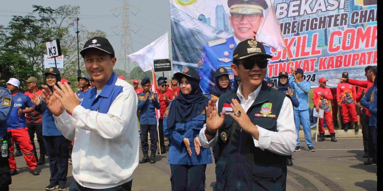 Gelar Lomba K3 dan Bekasi Fire Fighter, Kawasan Industri Apresiasi Pemkab Bekasi