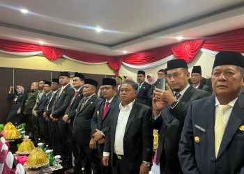 Wujud Sinergitas dan Kolaborasi, Pj. Bupati Bantaeng Hadiri Pelantikan Anggota DPRD Sulsel