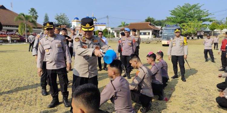 Polres Lampung Utara Terima Penambahan 18 Bintara Remaja Dari Polda Lampung
