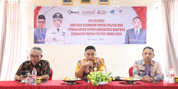 Sosialisasi Literasi Digital, Kadis Kominfo SP Bantaeng Harap Masyarakat Bijak Bermedia Sosial