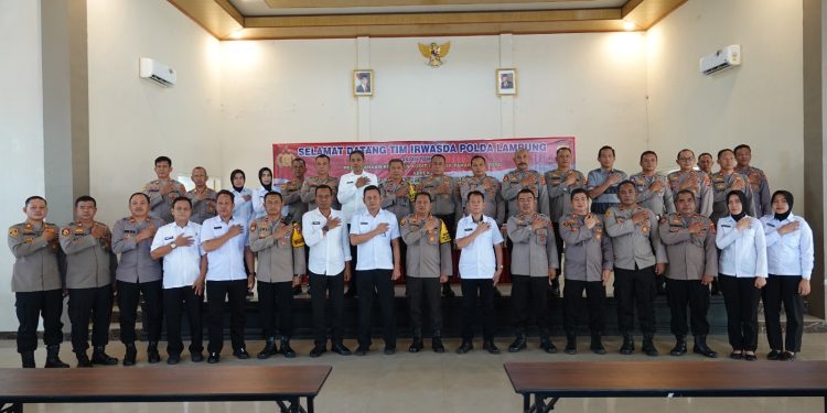 Polres Lampung Tengah Terima Kunjungan Audit Kinerja Tahap II TA.2024 Itwasda Polda Lampung