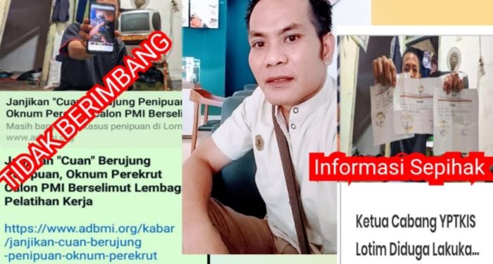 (Parhan)Ketua LPK Candra Geram Dengan Narasi Pemberitaan pada link www.adbmi.org , Itu Hoax/Tidak Benar