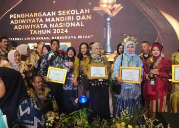 Selangkah Lebih Maju,Enam Sekolah di Gowa Raih Adiwiyata Nasional dan Mandiri dari KLHK