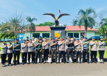 Mantapkan Sinergitas TNI – Polri, Kabid Propam Polda Sumsel Coffee Morning Bersama Dandenpom II / 4 Palembang