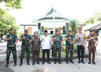 Pj. Bupati Bantaeng Bersama Forkopimda Sambut Kunjungan Pangdam XIV/Hasanuddin