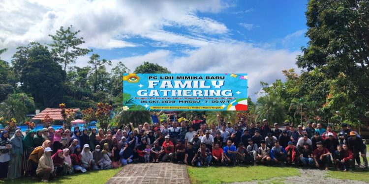 Tingkatkan Kerukunan Warga, PC LDII Mimika Baru Adakan Family Gathering