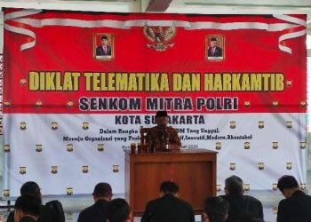 Diklat HARKAMTIB dan Telematika Meningkatkan Kapasitas SDM Anggota Senkom Kota Surakarta