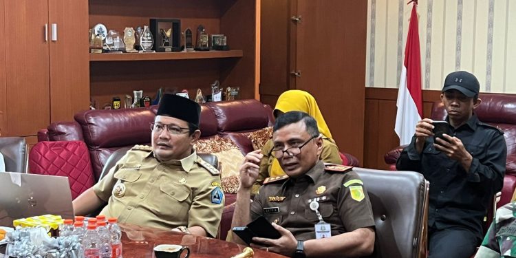 Bersama Forkopimda, Pj. Bupati Bantaeng Ikuti Rakor Pengendalian Inflasi