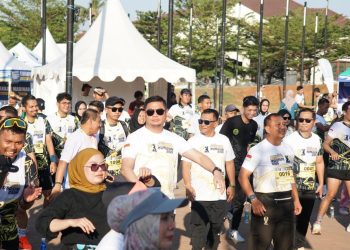 Hadiri Adhyaksa Gowa Fun Run, Bupati Adnan Kenalkan Jogging Track Lapangan Syekh Yusuf
