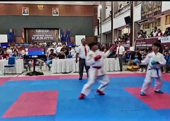 Gazi Alkaesa Siswa MAN Lobar Raih Prestasi Karate Juara 1 di Event Festival Cadet 57 Kg Internasional di Denpasar