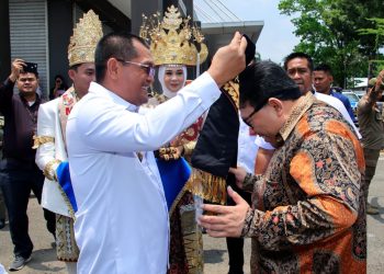 Pj. Bupati Lampung Utara Sambut Kunjungan Ombudsman RI dan Bappenas
