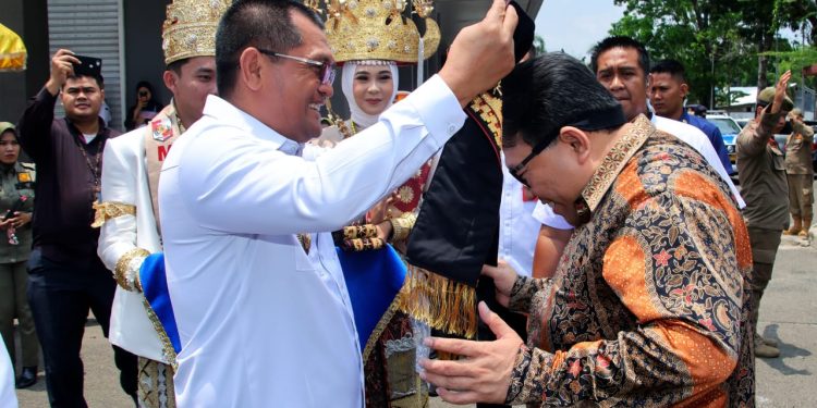 Pj. Bupati Lampung Utara Sambut Kunjungan Ombudsman RI dan Bappenas