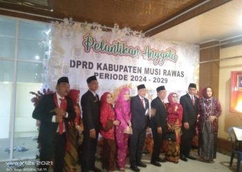 Usai Dilantik,Nopri siap Perjuangkan Aspirasi Masyarakat Musi Rawas