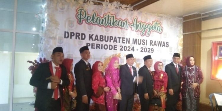Usai Dilantik,Nopri siap Perjuangkan Aspirasi Masyarakat Musi Rawas