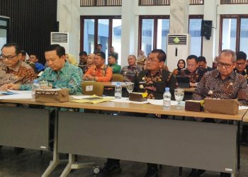 Pj. Bupati Lampung Utara Hadiri High Level Meeting TPID Provinsi Lampung