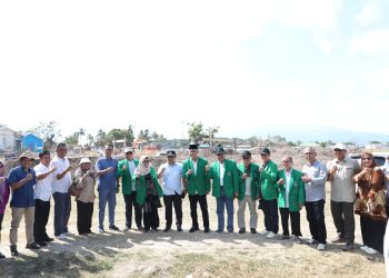 Dampingi Pimpinan YW UMI, Pj. Bupati Bantaeng Tinjau Pembangunan Kampus di Pa’jukukang