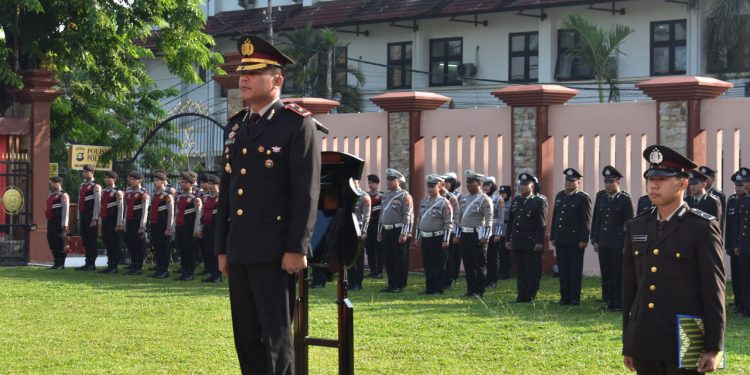 Polres Muara Enim Gelar Upacara Hari Sumpah Pemuda ke-96, Wujudkan Semangat Bersatu untuk Indonesia Raya