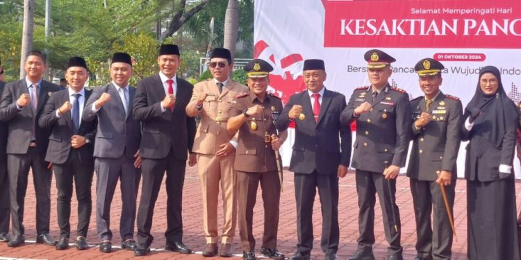 Hari Kesaktian Pancasila Tahun 2024 PJS Bupati Karawang Menjadi Inspektur Upacara Dan Ketua DPRD Bacakan Naskah Ikrar Hari Kesaktian Pancasila