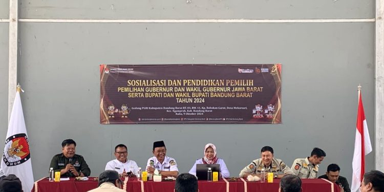 KPU KBB Melalui PPK Ngamprah Sosialisasikan Pilkada 2024, Ini Kata Ramli