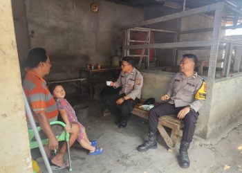 Bhabinkamtibmas Polsek Lawang Kidul Gelar Sambang dan Cooling System Jelang Pilkada Serentak 2024