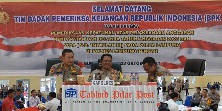 Tim BPK RI Lakukan Pemeriksaan Kepatuhan di Polres Lampung Tengah