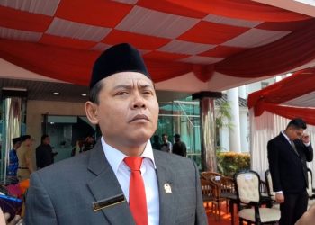 Ketua DPRD Karawang H Endang Sodikin Mengikuti Upacara Hari Sumpah Pemuda