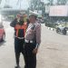 Satlantas Polres Karawang Menggelar Razia Gabungan Di Depan Mal Ramayana Karawang
