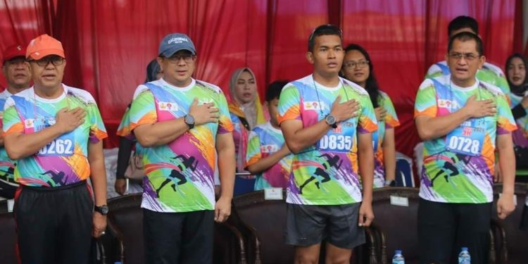 Fun Run HUT Korpri Lampung Utara ke-53 Sukses Digelar, Pj. Bupati, Mari Bersama Membangun Lampung Utara