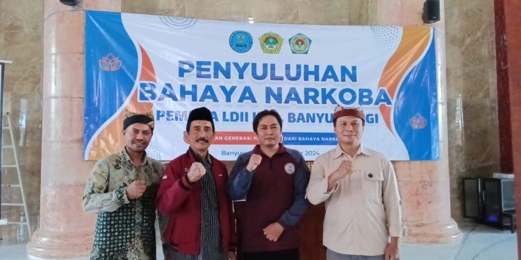 LDII Banyuwangi Gandeng BNNK Beri Penyuluhan Bahaya Narkoba Bagi Generasi Muda