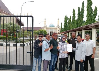 KPK Nusantara Demo DPRD Sumsel, Erwin Sindir Wakil Rakyat: ‘Kalau Malas Ngantor Kontrakkan Saja Gedungnya