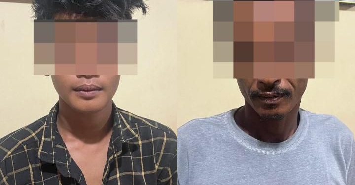 Lagi””Asik Nyabu, Dua Pria Diamankan Team tekab 308 Polsek Gunung Sugih