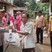 Angin Puting Beliung Terjang Puluhan Rumah Warga, Kapolres Lampung Tengah Beri Bantuan