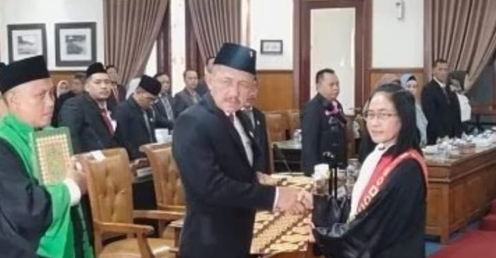 Paripurna Pelantikan Ketua DPRD Tulungagung Masa Jabatan 2024-2029