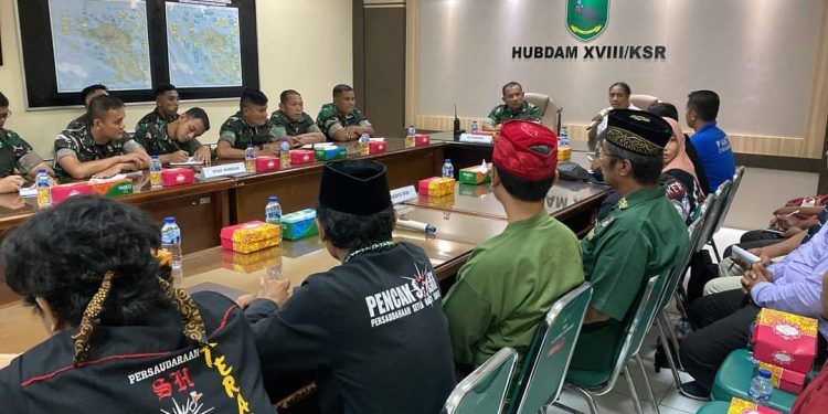 Hadiri Rapat Bersama Kahubdam XVIII/Kasuari, Persinas Asad Siap Jalin Kerjasama