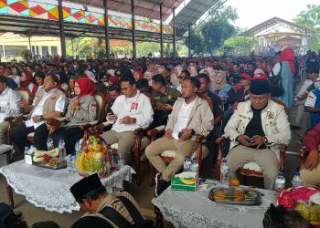 45 LSM Ormas Kabupaten Karawang Deklarasi Dukungan Pasangan Calon No Urut 01 Acep Gina Menyatakan Sikap