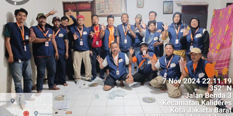 Relawan RBPR Jakarta Barat Mengadakan Rapat Konsolidasi di Kalideres