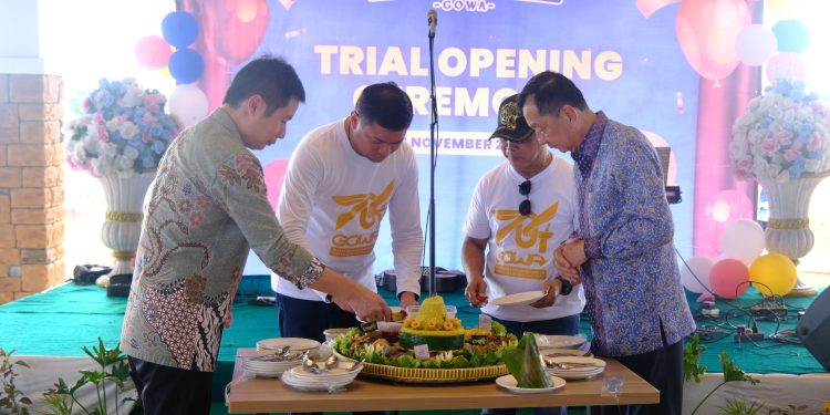 Diyakini Menarik Wisatawan,Bupati Gowa Lihat Langsung Uji Coba Cimory Dairyland di Parangloe