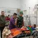 Dandim 0622/Kab. Sukabumi KunkungiKorban keracunan makanan di RSUD Palabuhanratu