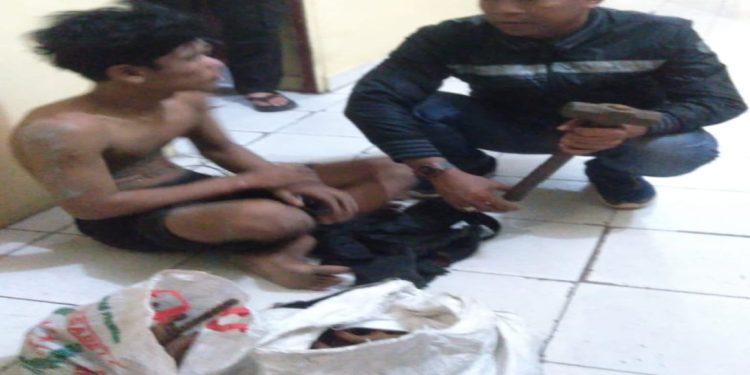 Tim KAI Divre I Sumut Tangkap Pelaku Pencurian Penambat Rel Kereta Api di Deli Serdang