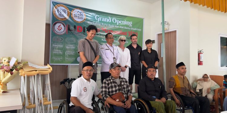 Dihari Disabilitas Internasional, LIDI Foundation Grand Opening Bengkel Produksi Kursi Roda