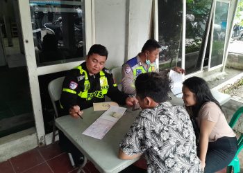 Satlantas Polres Karawang Gelar Razia Menyambut Natal Dan Tahun Baru