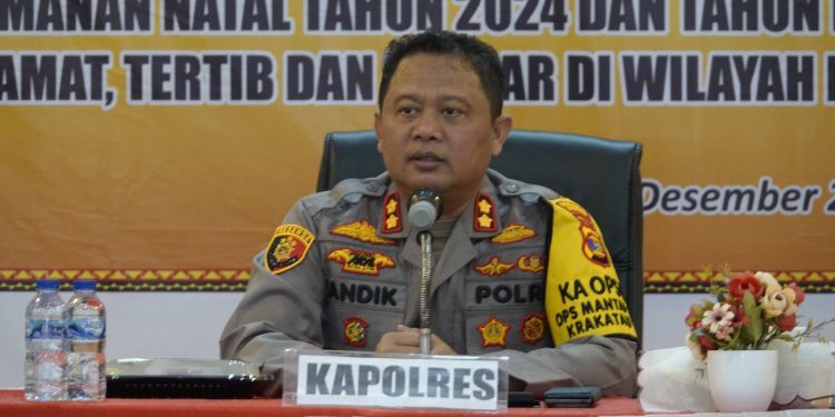 Jelang Nataru, Polres Lampung Tengah Gelar Lat Pra Ops Lilin Krakatau 2024