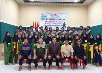 Tutup Tahun 2024, Persinas Asad Nabire Gelar UKT Generus Putri